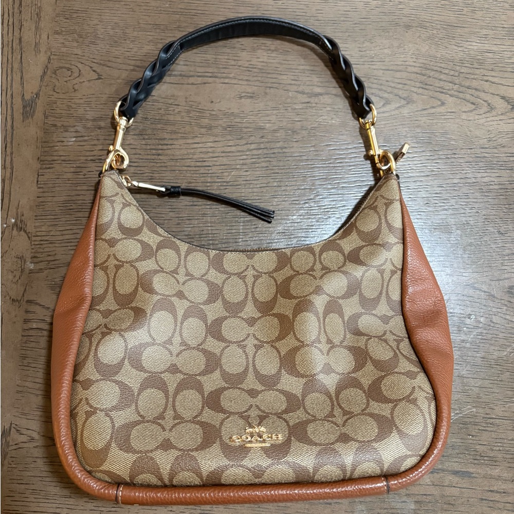 Coach Brown and Tan Women's Bag